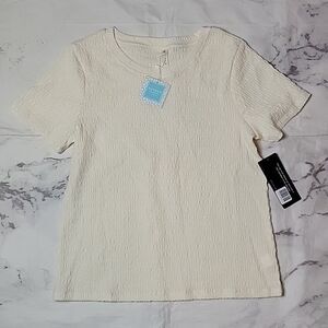 Hayden Textured Cream Shirt